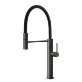 Gessi 316 Cesello rubinetto cucina semi professionale con doccetta estraibile mono getto 60014